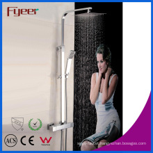 Fyeer New Temperature Control Bathroom Rainfall Thermostatic Shower Set
